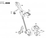 Bosch 3 600 H78 D72 ART 30 COMBITRIM Lawn Edge Trimmer 230 V / GB Spare Parts ART30COMBITRIM